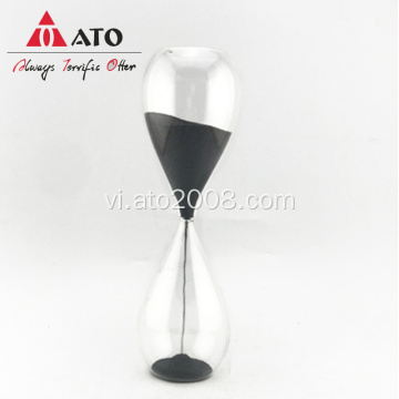 Creative Black Sand Glass Sand Colock